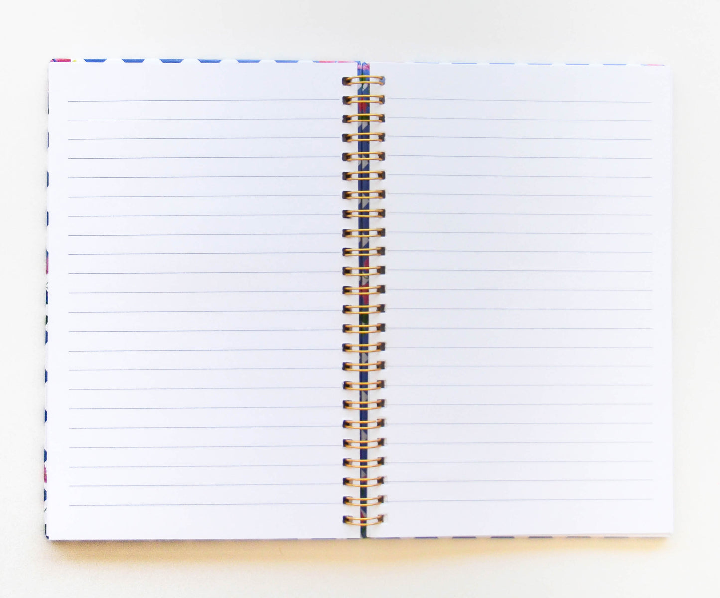 Blue Trellis Spiral Notebook | 8.5" L x 5.5" W