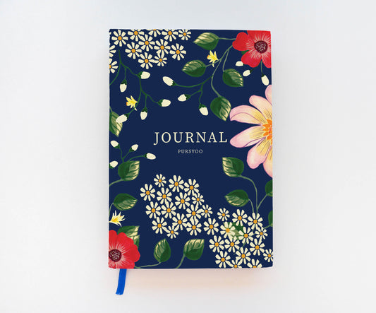 Blissful Hardcover Notebook | Journal | 8.5" L x 5.75" W