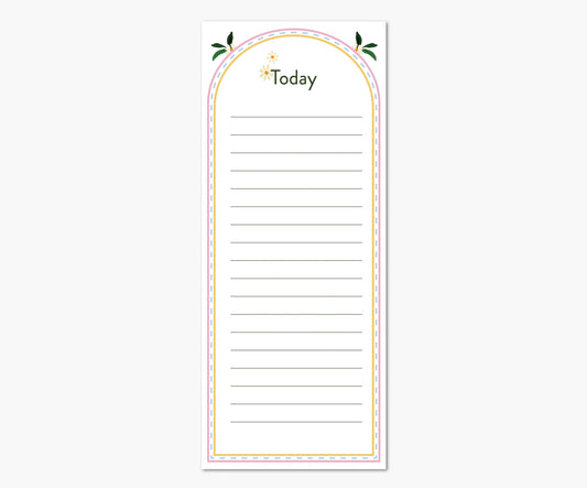 Happy Mind Daily Planner Notepads | 8.5"L x 3.5"W