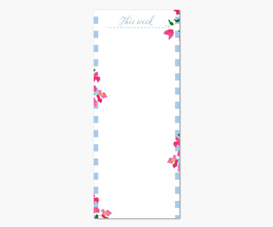 Villa Weekly Planner Notepads | 8.5"L x 3.5"W