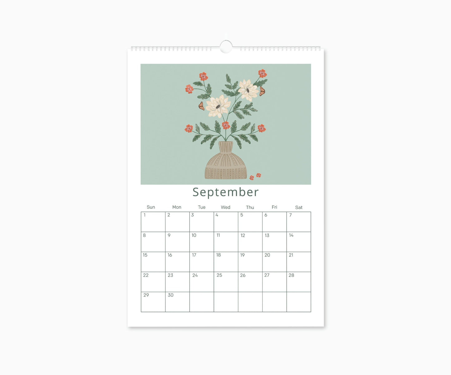 2024 Happy Blooms Appointment Calendar | 16.5"  x 11.7"