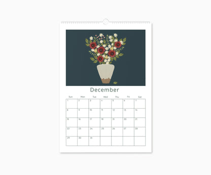 2024 Happy Blooms Appointment Calendar | 16.5"  x 11.7"