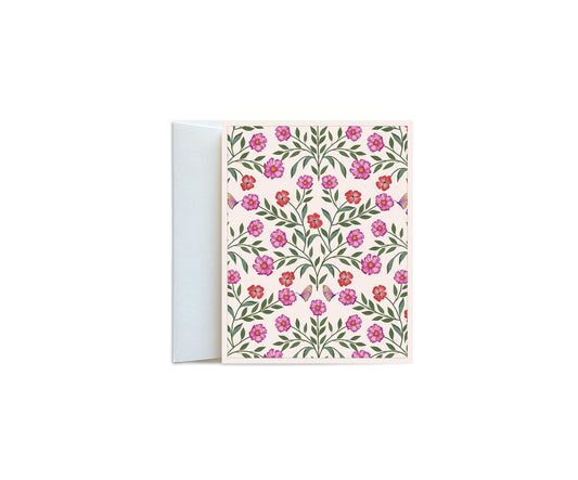 Vibrant colorful floral design notecard set of 8 cards and envelopes . Perfect for any happy occasion and style. Ideal for thank you notes , birthdays, celebrations and thoughtful gestures