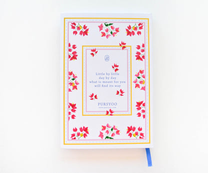 Happy Mind Hardcover Notebook | Journal | 8.5" L x 5.75" W