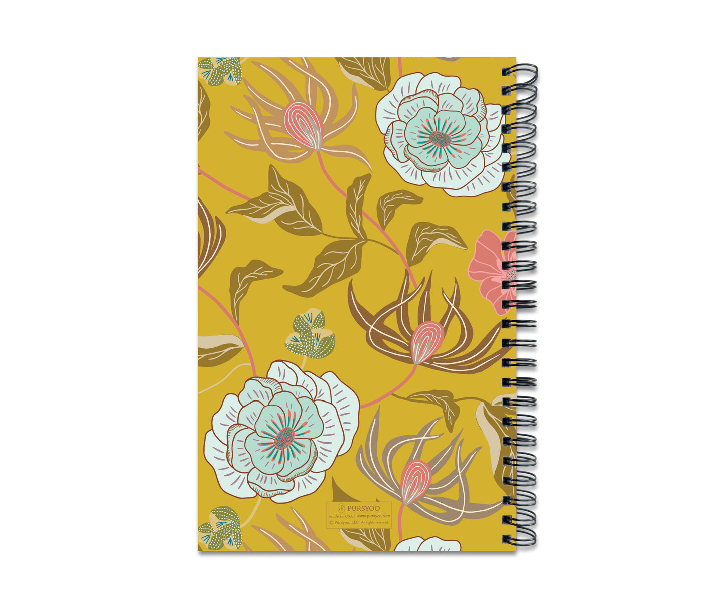 Sunshine Spiral Notebook | 8.5" L x 5.5" W