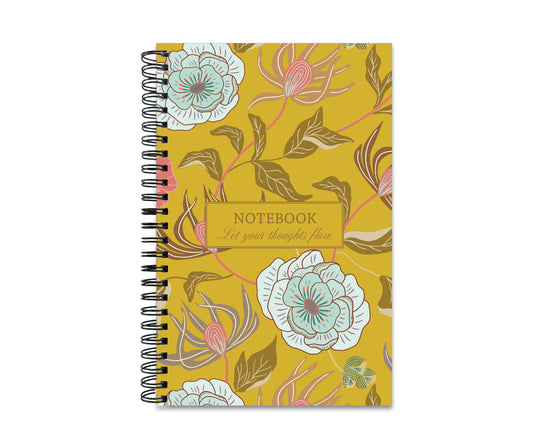 Sunshine Spiral Notebook | 8.5" L x 5.5" W